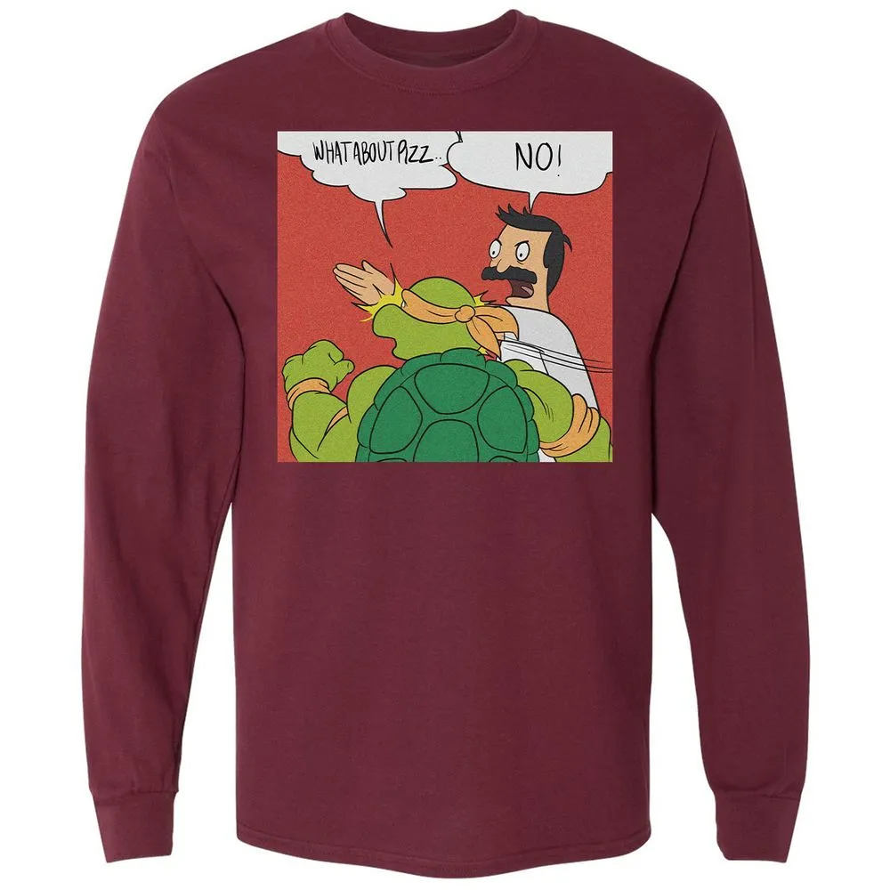 Long Sleeve T-Shirt - VNHM9GVW - Maroon - 11