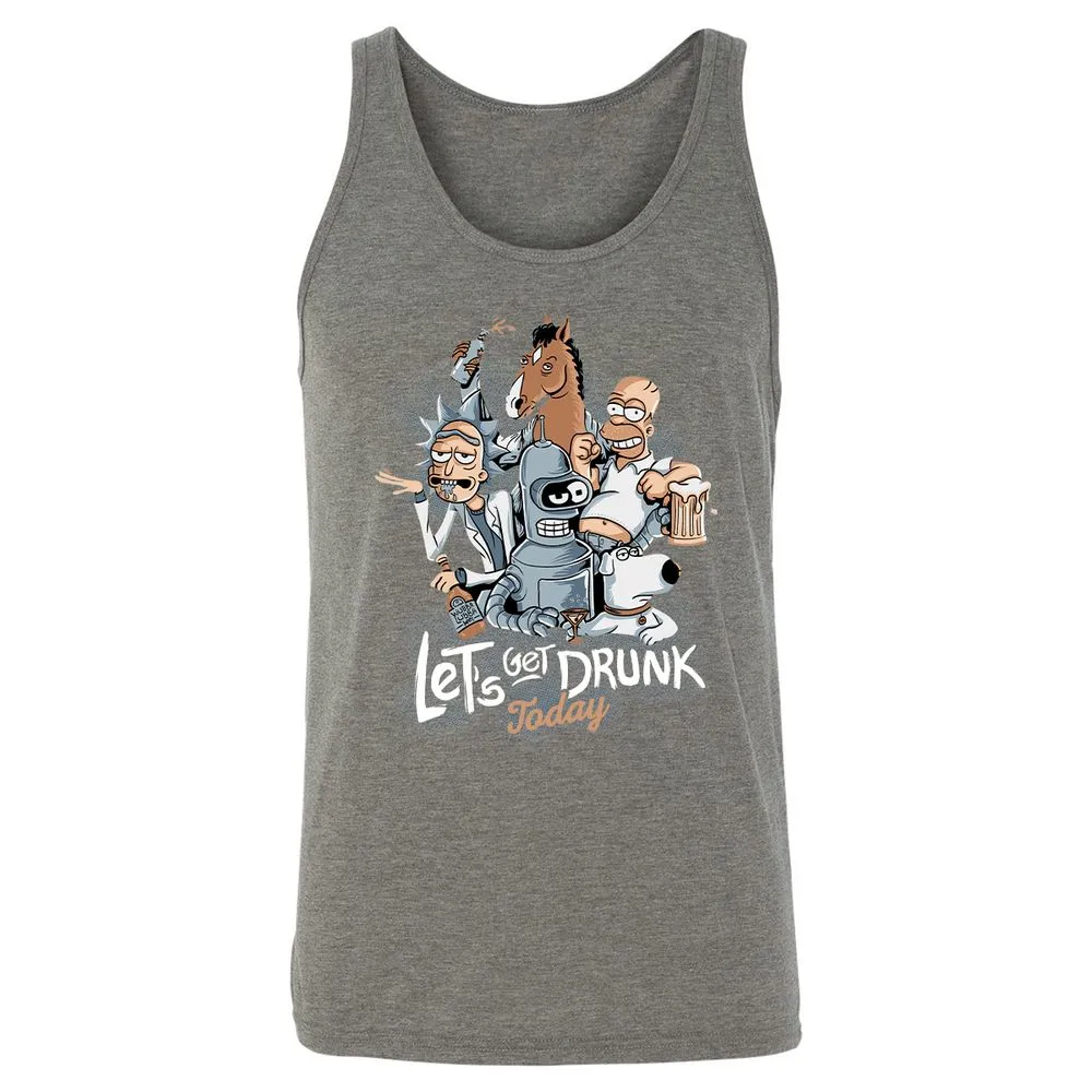 Unisex Jersey Tank - E649C72H - Grey Triblend - 8