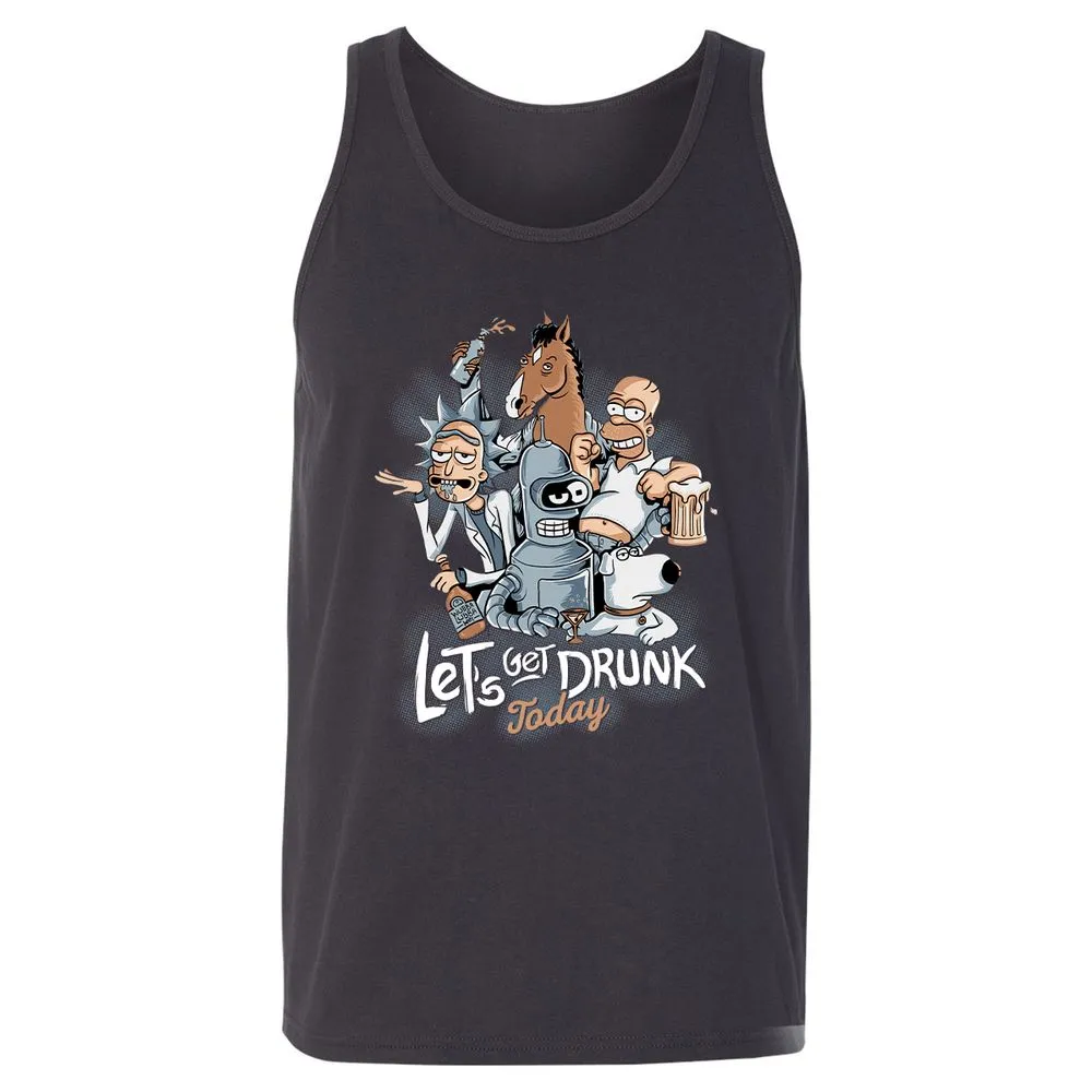 Unisex Jersey Tank - E649C72H - Dark Grey - 7
