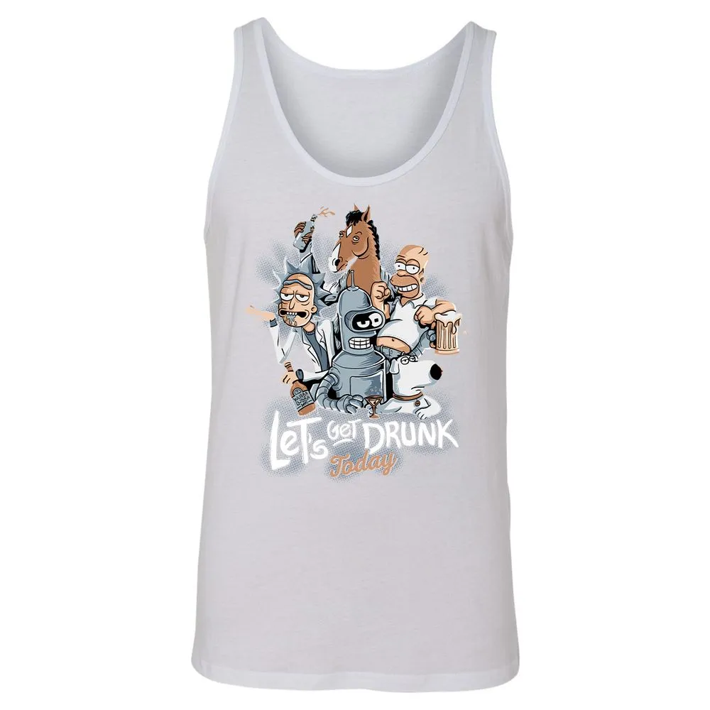 Unisex Jersey Tank - E649C72H - White - 14