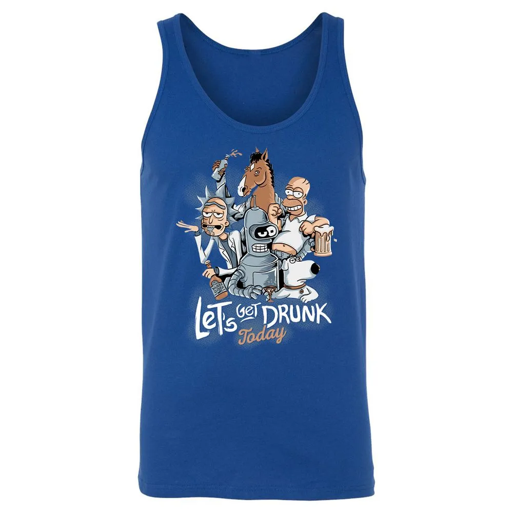 Unisex Jersey Tank - E649C72H - True Royal - 13