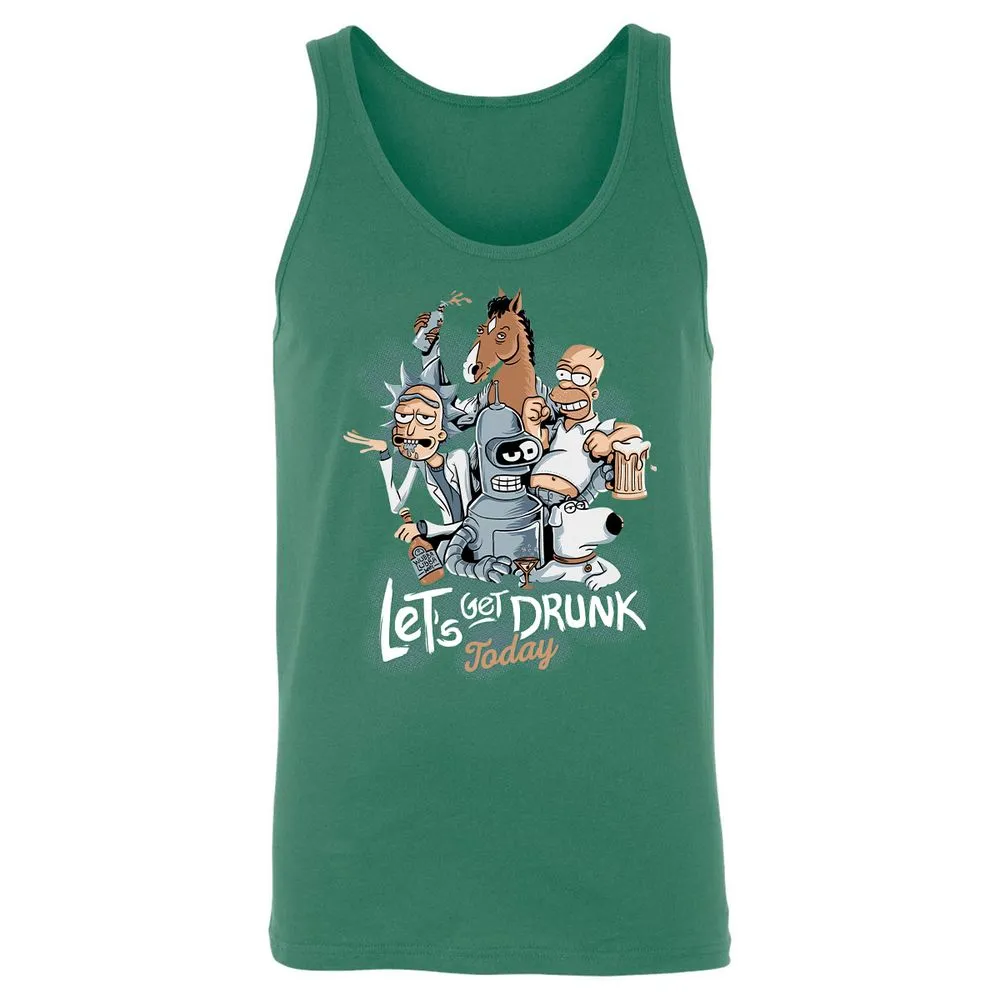 Unisex Jersey Tank - E649C72H - Kelly - 9