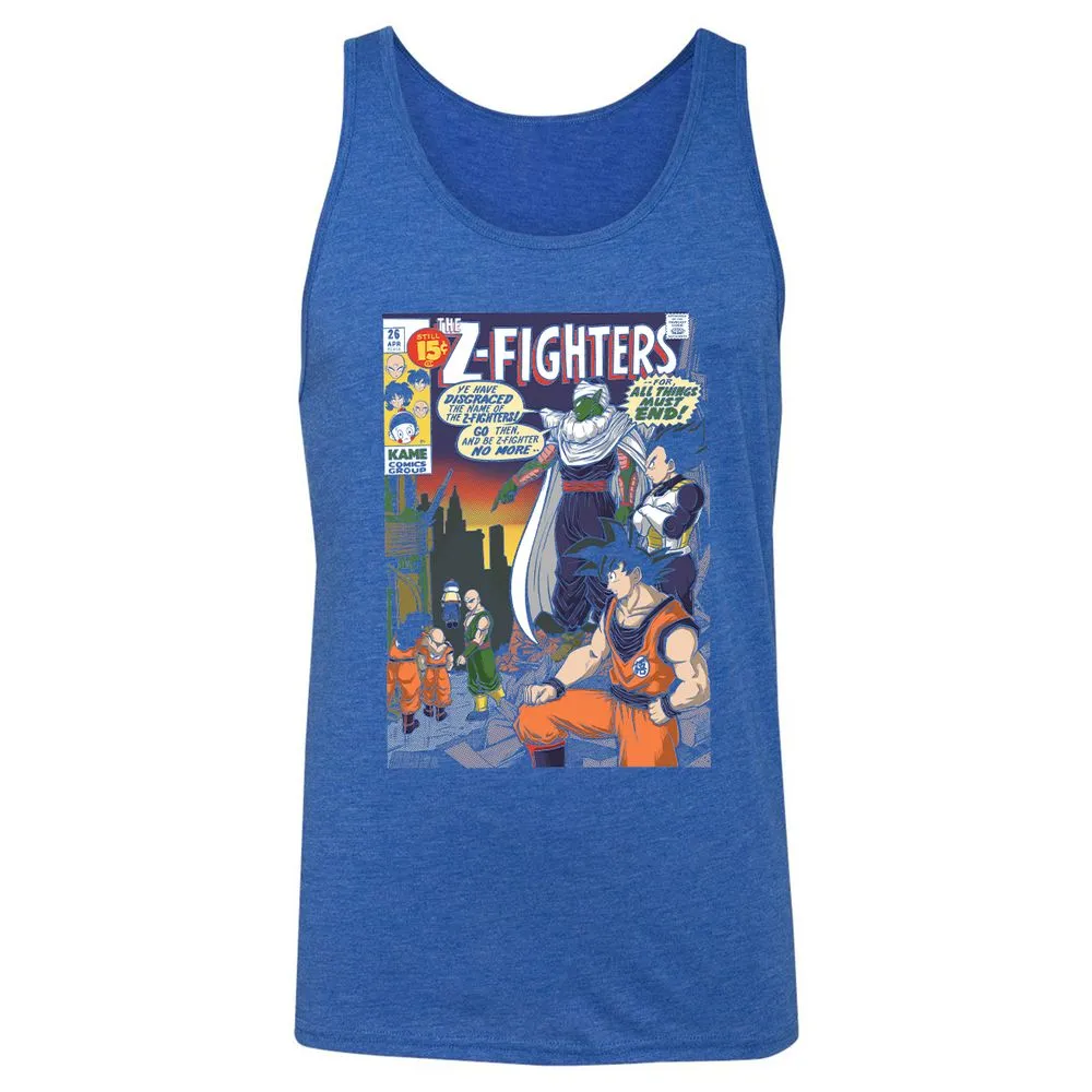 Unisex Jersey Tank - DUQHWWA6 - True Royal Triblend - 12