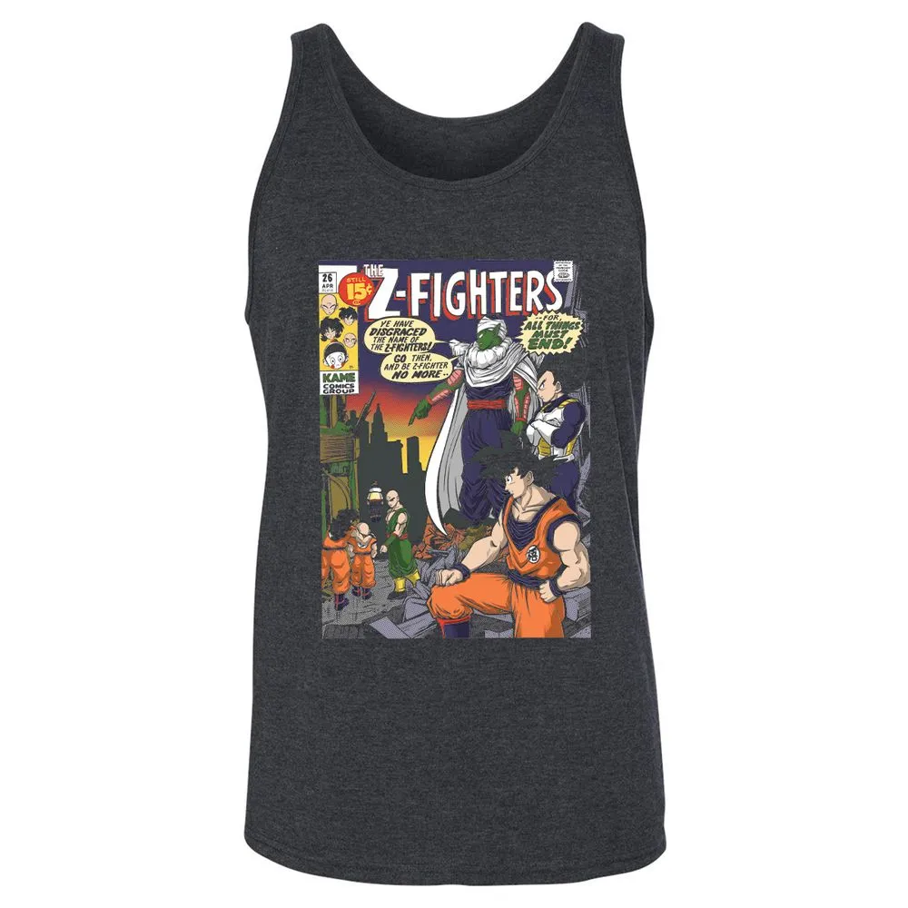 Unisex Jersey Tank - DUQHWWA6 - Dark Grey Heather - 6