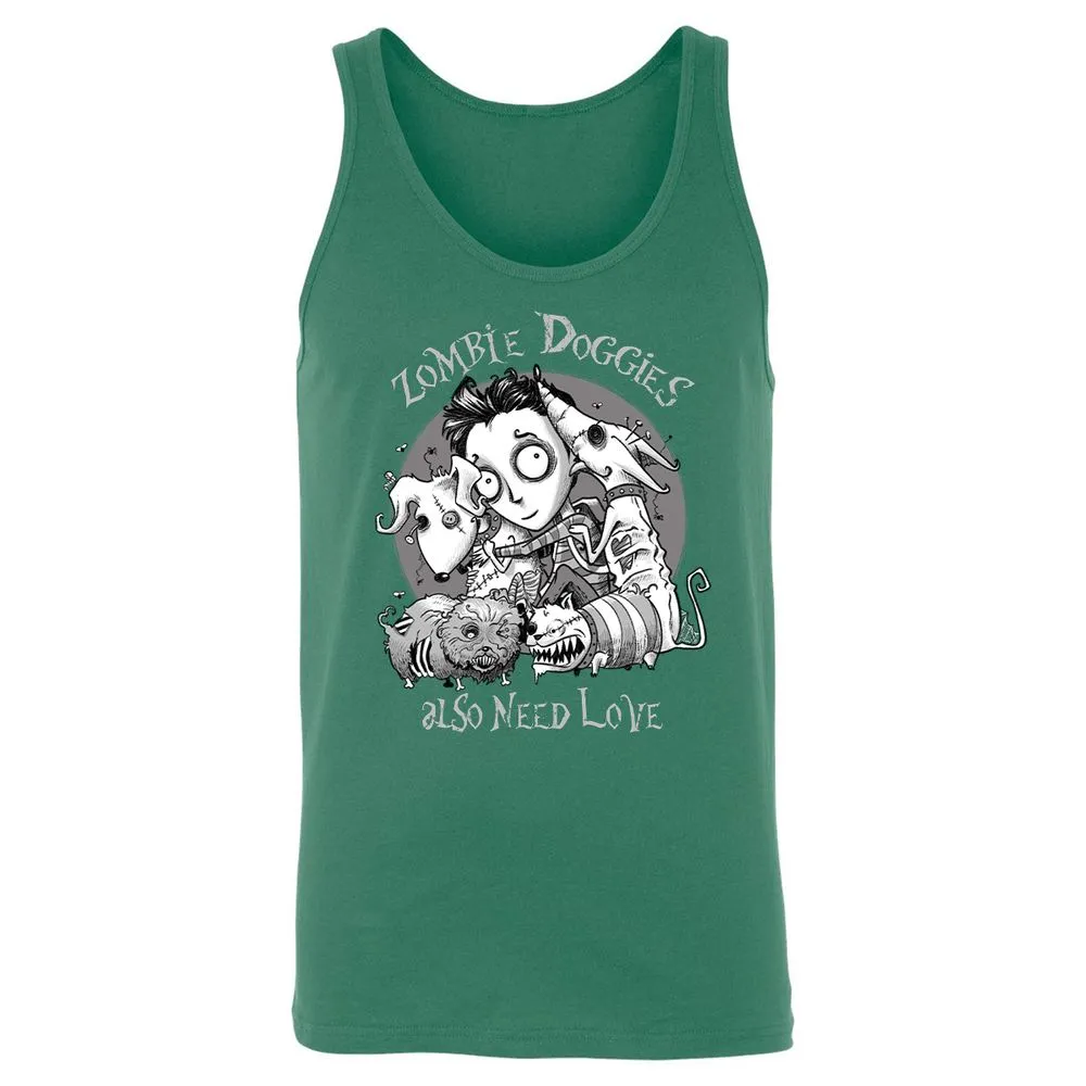 Unisex Jersey Tank - XM3QD3L9 - Kelly - 9