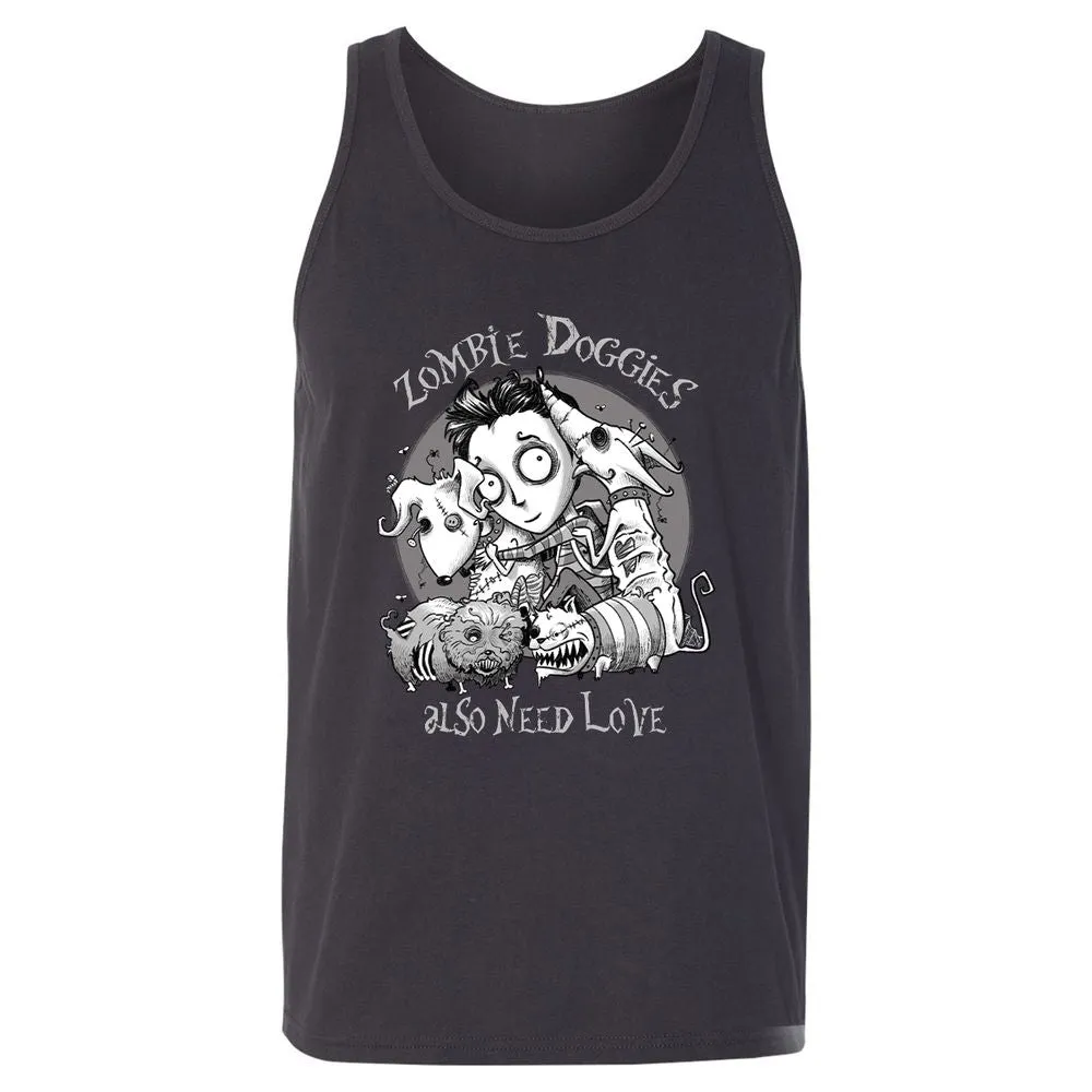 Unisex Jersey Tank - XM3QD3L9 - Dark Grey - 7