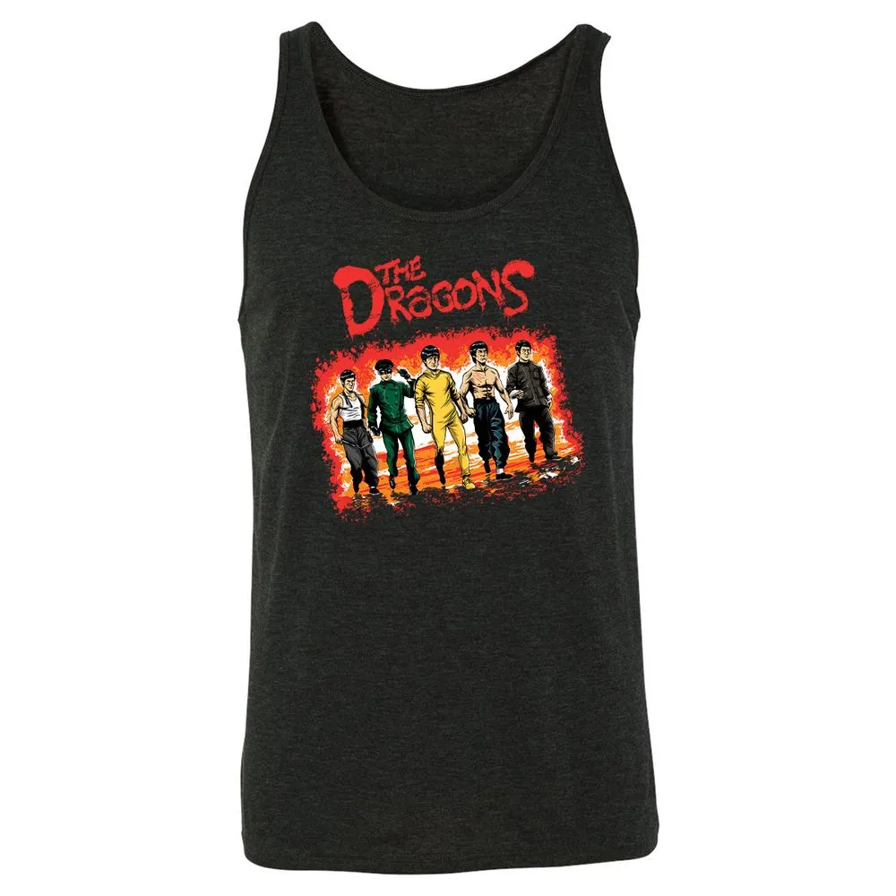 Unisex Jersey Tank - DLS39Y68 - Charcoal Black Triblend - 5