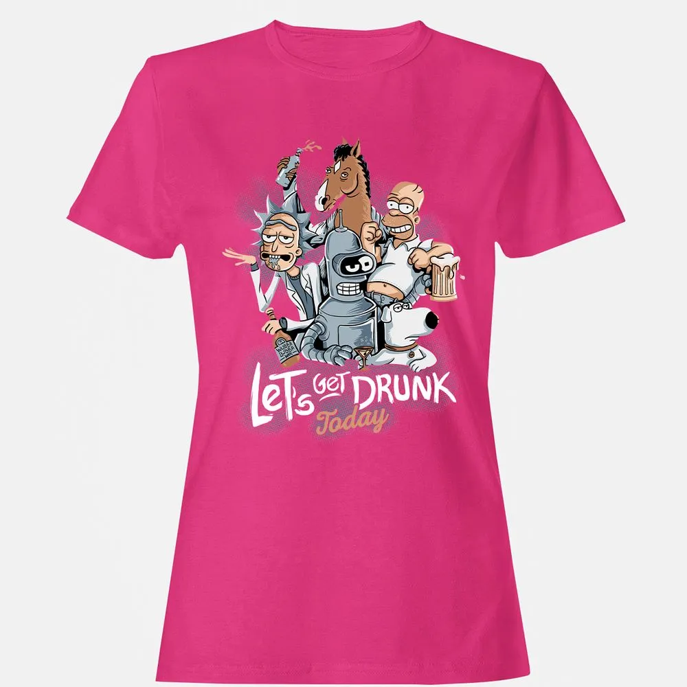 Women's T-Shirt - DHL9WV2K - Heliconia - 6