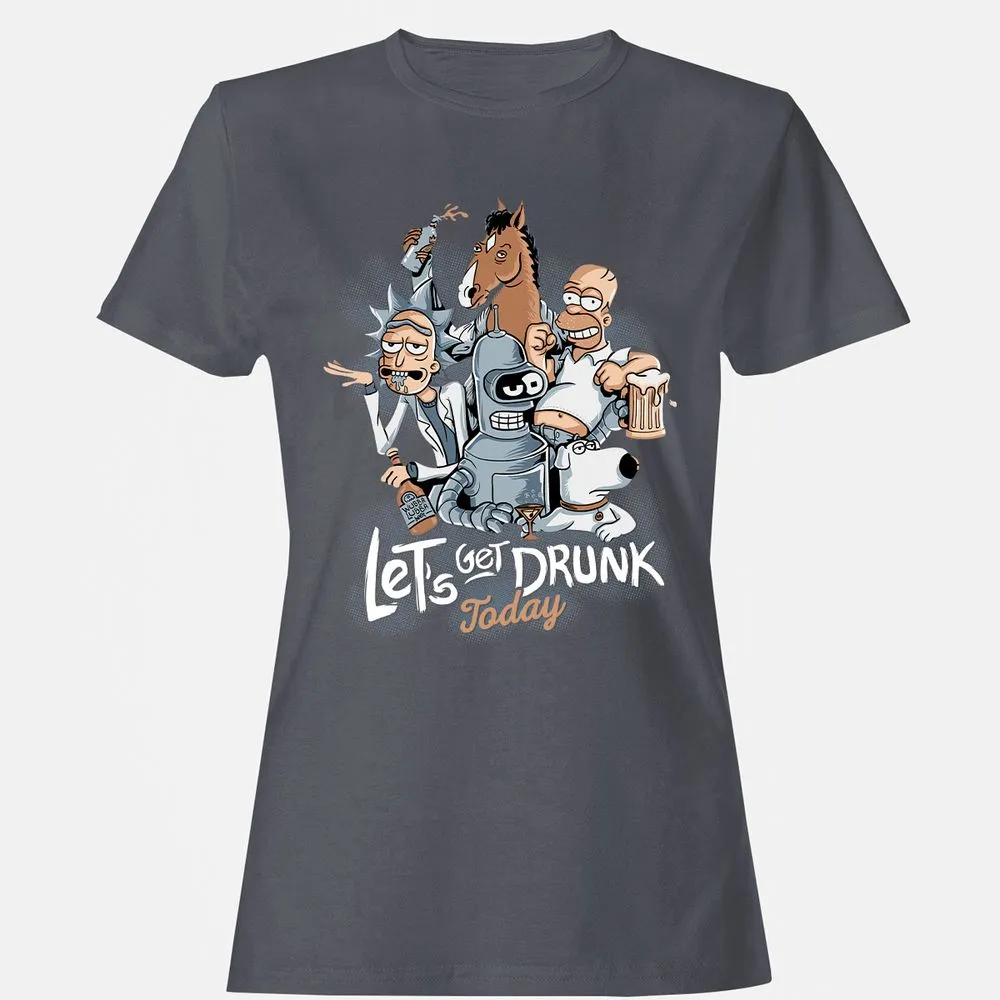 Women's T-Shirt - DHL9WV2K - Dark Heather - 5