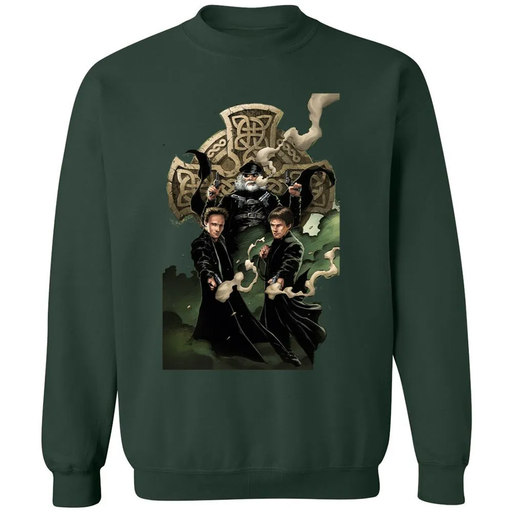 Classic Unisex Sweatshirt - 7V9CPYJG - Forest Green - 4
