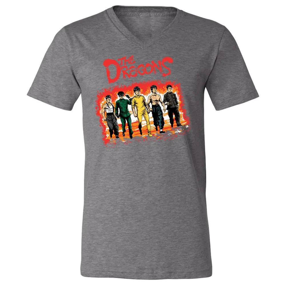 Unisex V-Neck T-Shirt - 2NK7CQP1 - Deep Heather - 13