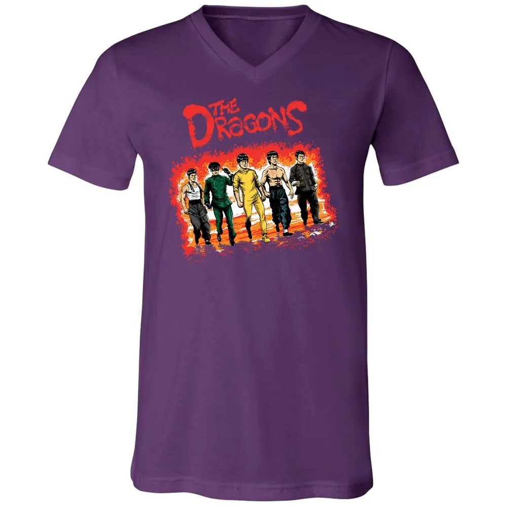 Unisex V-Neck T-Shirt - 2NK7CQP1 - Team Purple - 9