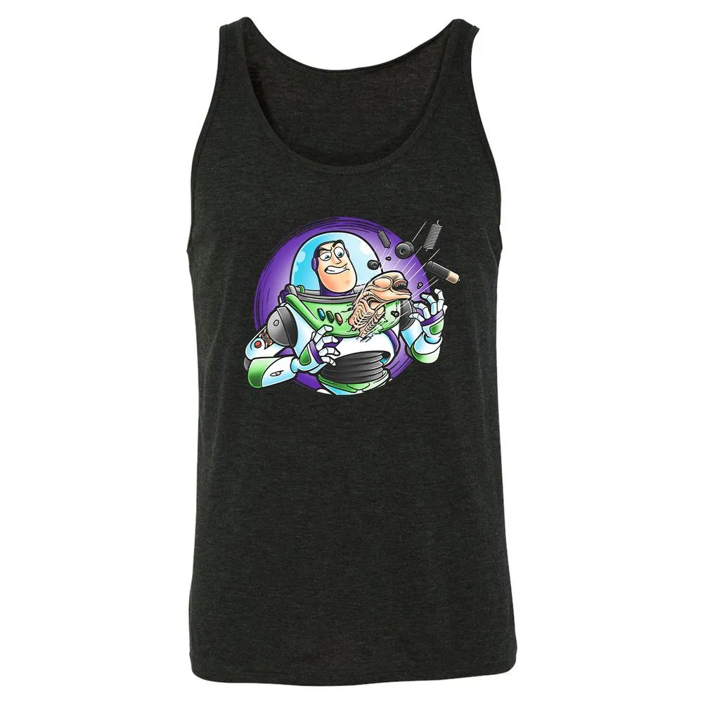 Unisex Jersey Tank - G9HGXUV6 - Charcoal Black Triblend - 5