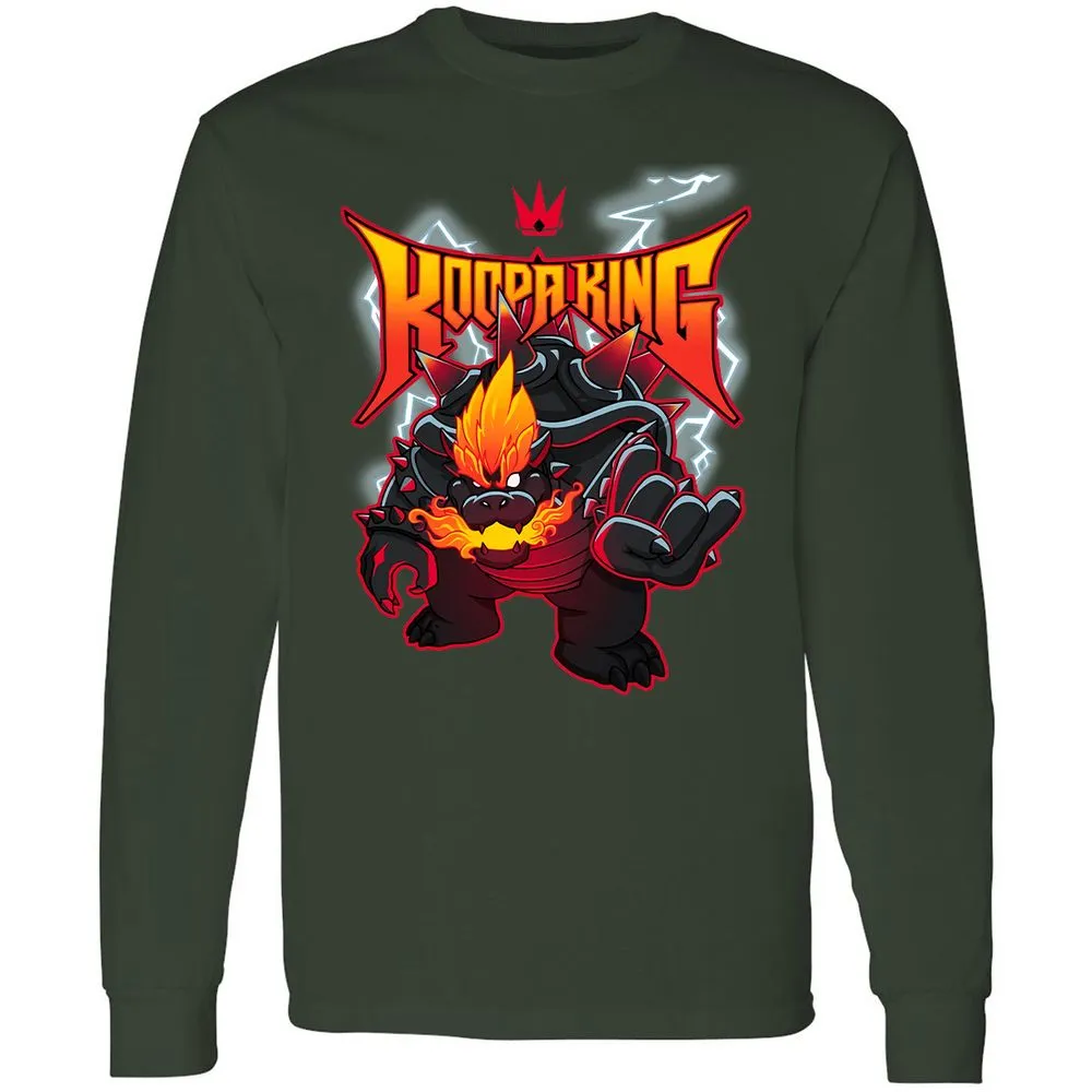 Long Sleeve T-Shirt - 1ZKNP7X8 - Forest Green - 4