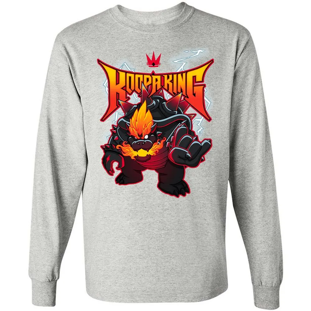 Long Sleeve T-Shirt - 1ZKNP7X8 - Ash - 7