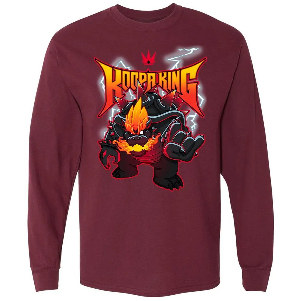 Long Sleeve T-Shirt - 1ZKNP7X8 - Maroon - 11
