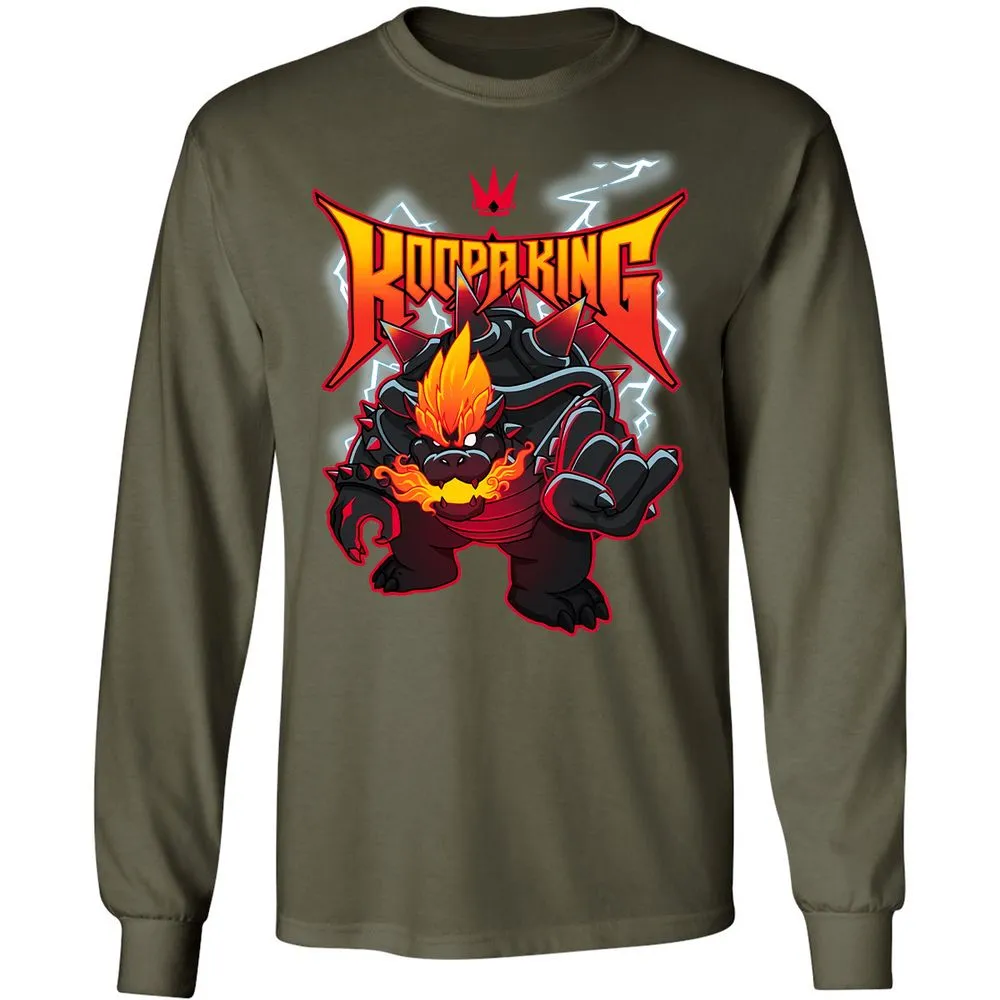 Long Sleeve T-Shirt - 1ZKNP7X8 - Military Green - 16