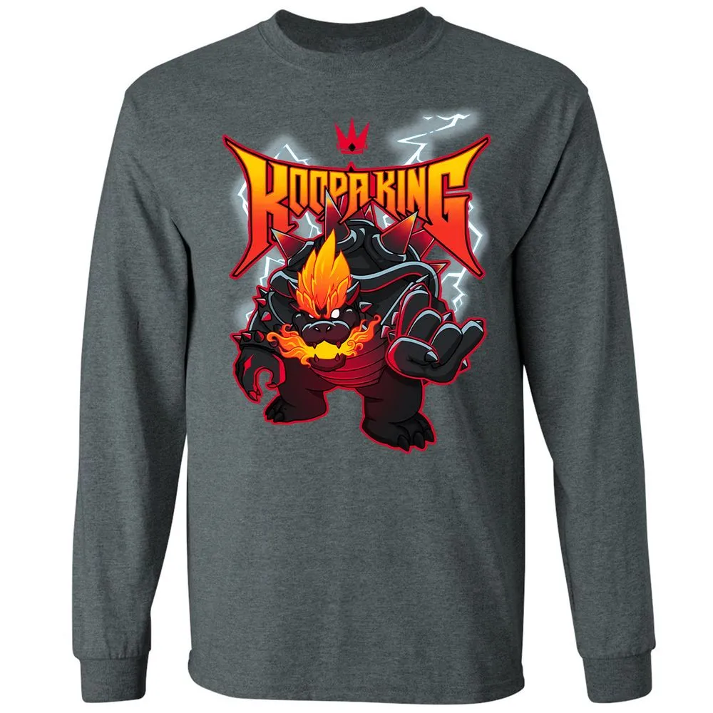 Long Sleeve T-Shirt - 1ZKNP7X8 - Dark Heather - 15