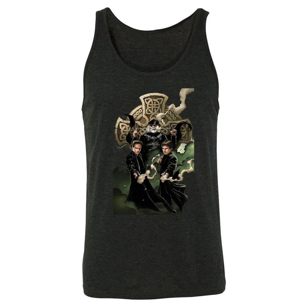 Unisex Jersey Tank - H3U5ECNK - Charcoal Black Triblend - 5