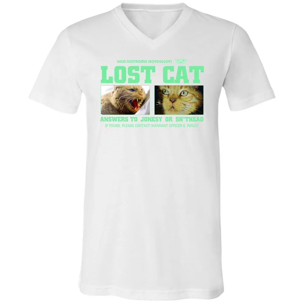 Unisex V-Neck T-Shirt - R84XMN4U - White - 5