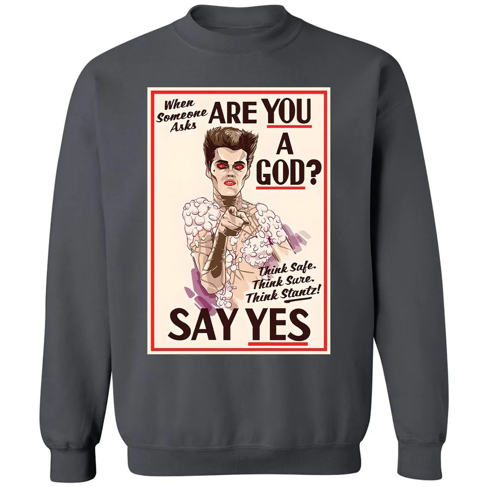 Classic Unisex Sweatshirt - LF23M8CX - Charcoal - 7