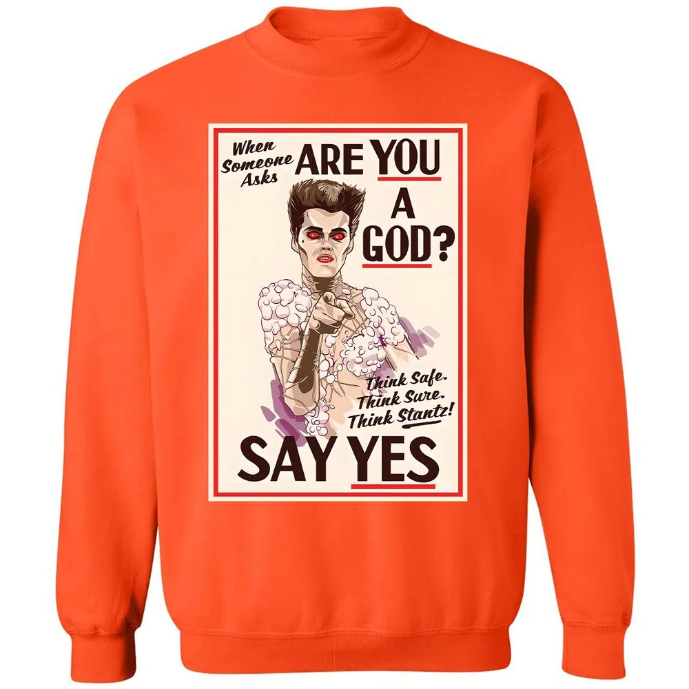 Classic Unisex Sweatshirt - LF23M8CX - Orange - 10