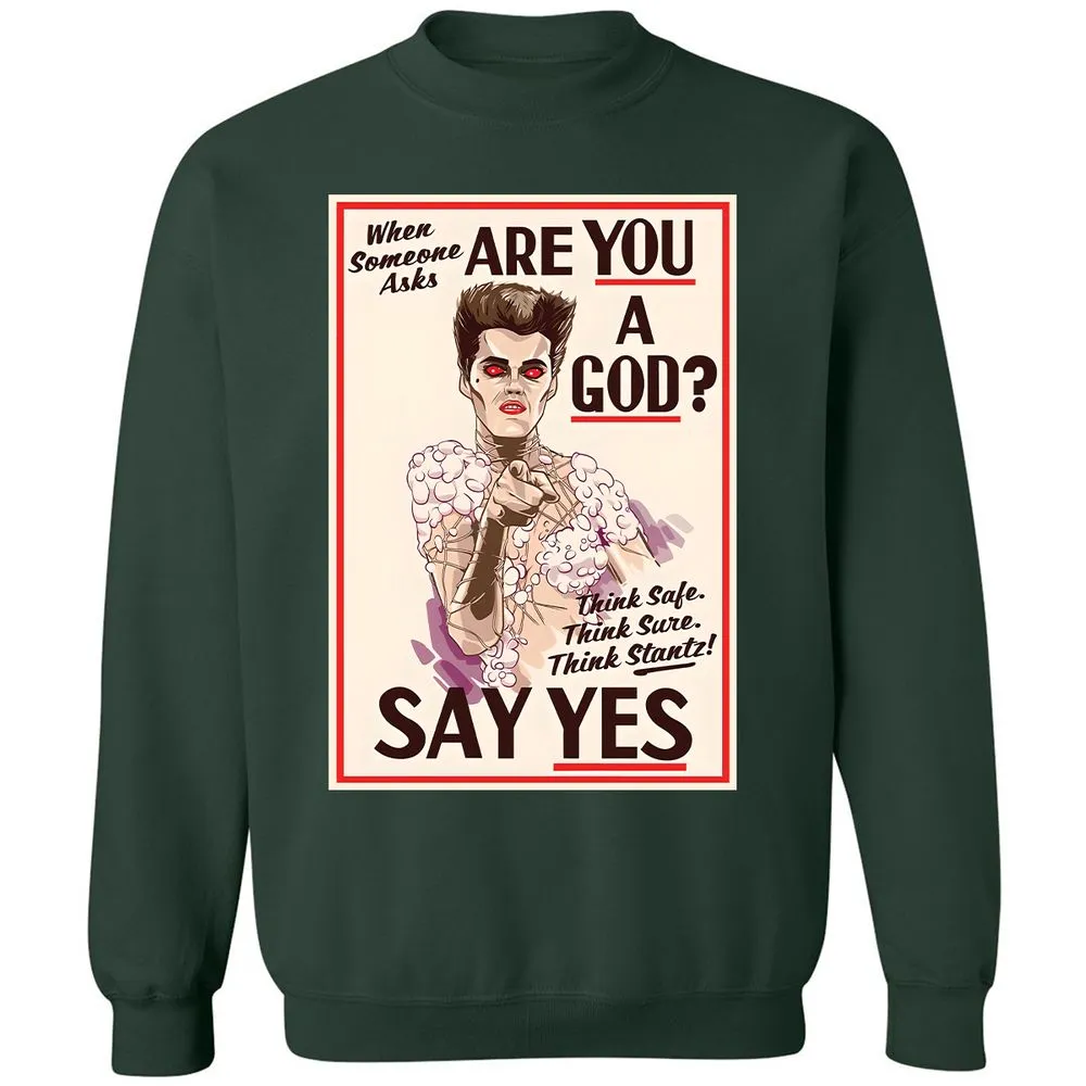 Classic Unisex Sweatshirt - LF23M8CX - Forest Green - 4