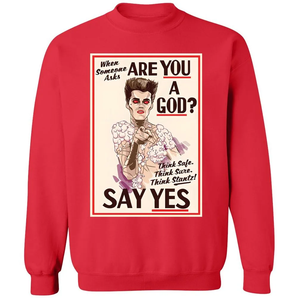 Classic Unisex Sweatshirt - LF23M8CX - Red - 5