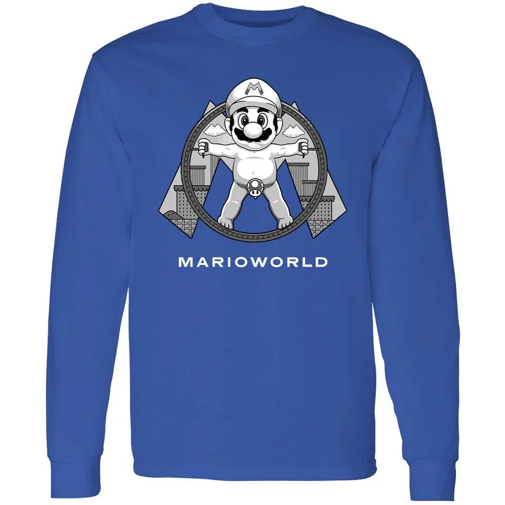 Long Sleeve T-Shirt - 2A5V9WT8 - Royal - 8