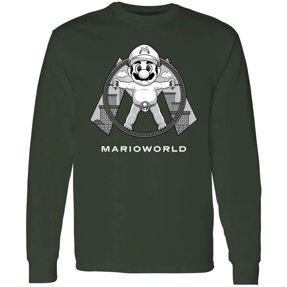 Long Sleeve T-Shirt - 2A5V9WT8 - Forest Green - 4