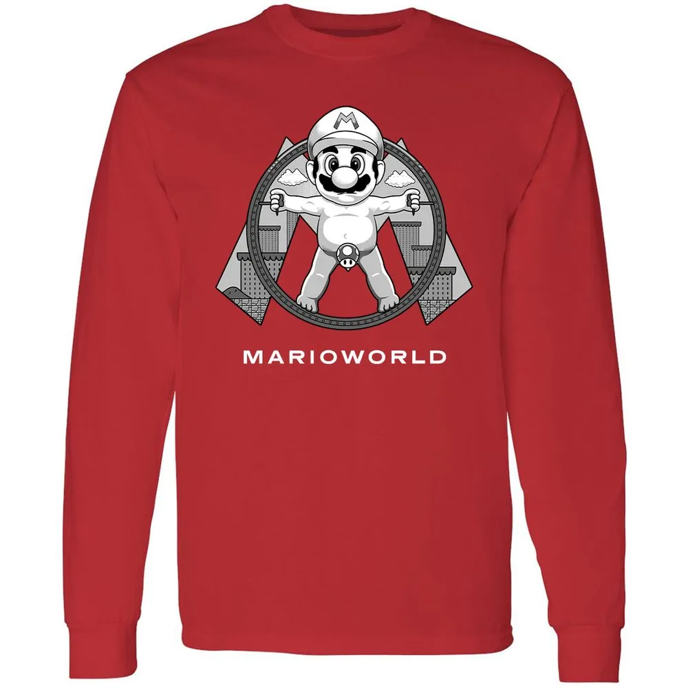 Long Sleeve T-Shirt - 2A5V9WT8 - Red - 14