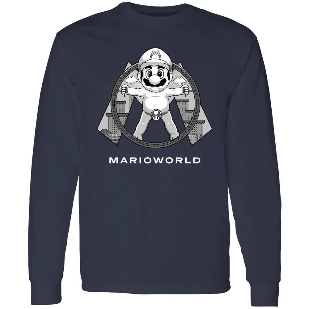 Long Sleeve T-Shirt - 2A5V9WT8 - Navy - 2