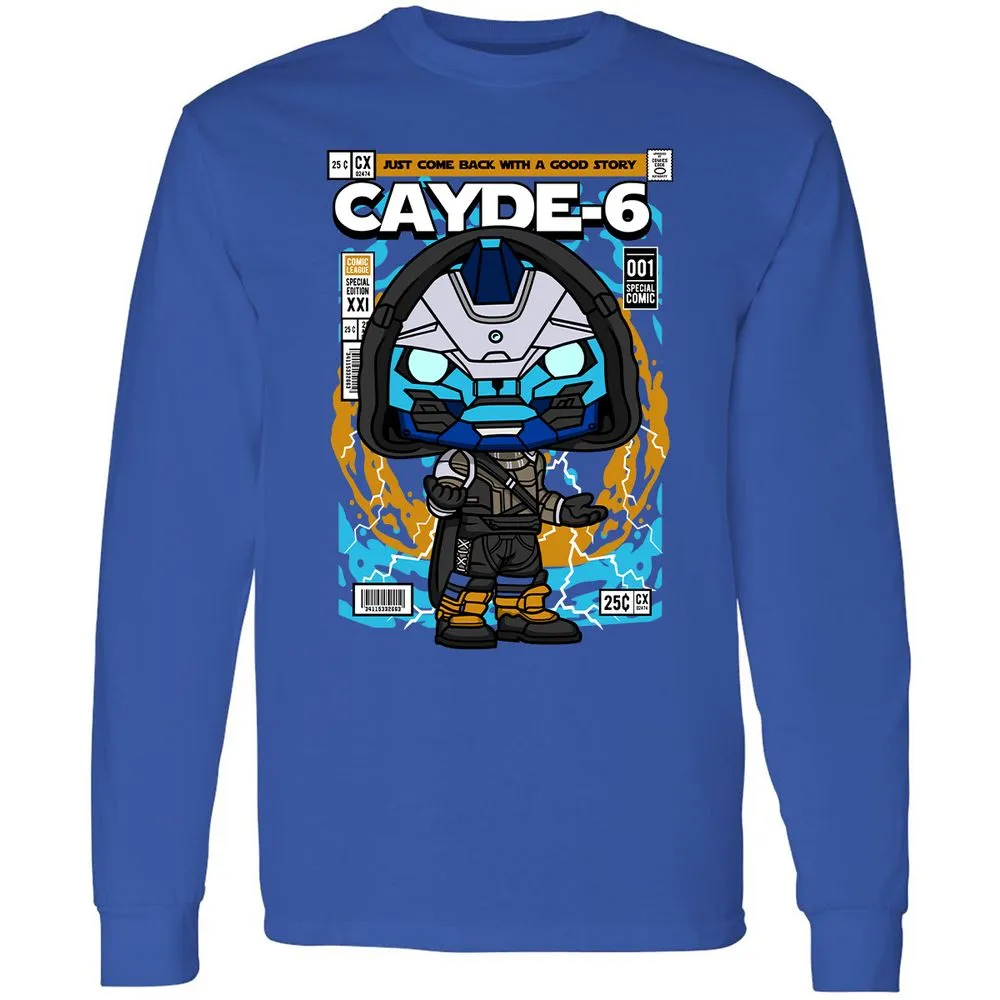 Long Sleeve T-Shirt - 84EP2FNF - Royal - 8