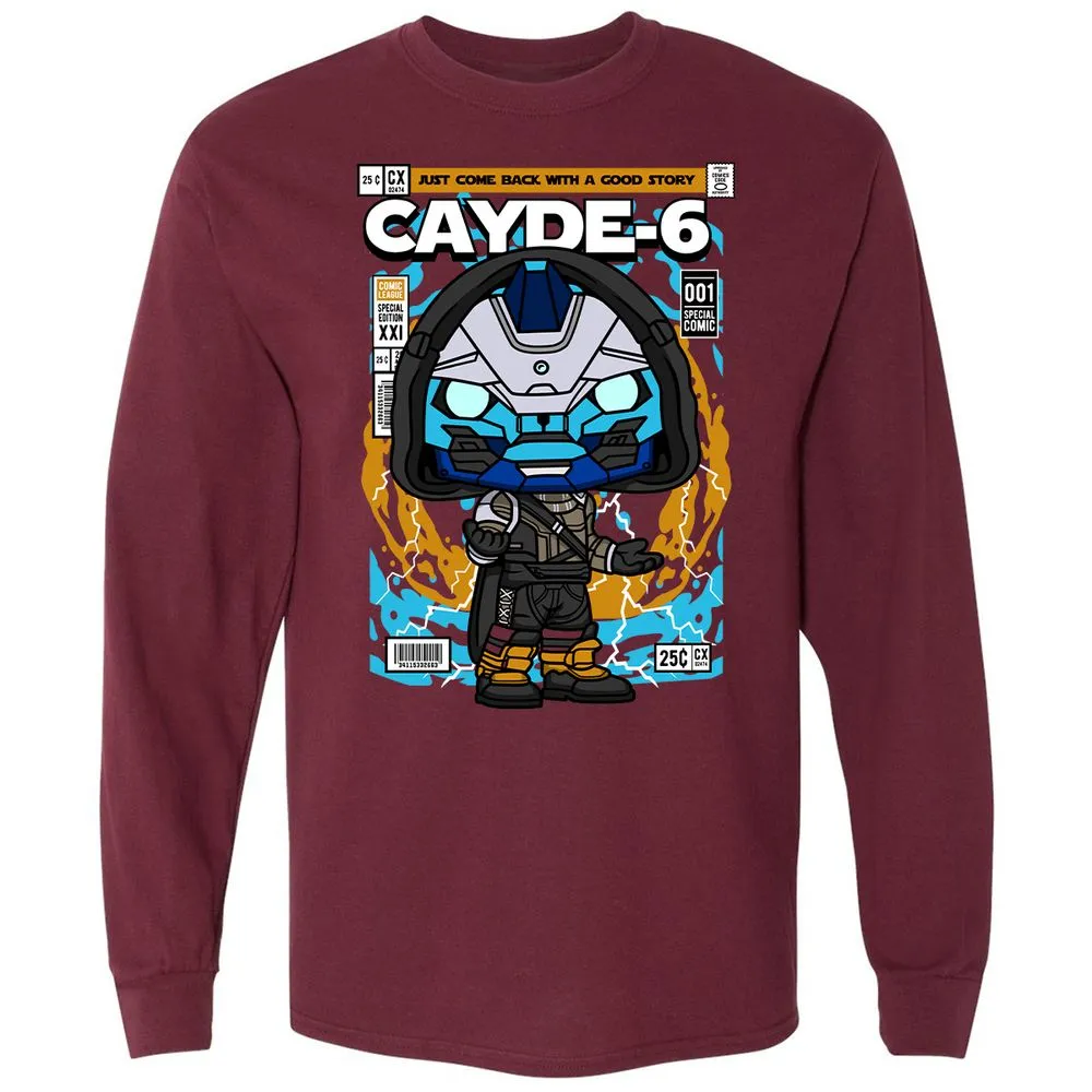 Long Sleeve T-Shirt - 84EP2FNF - Maroon - 11
