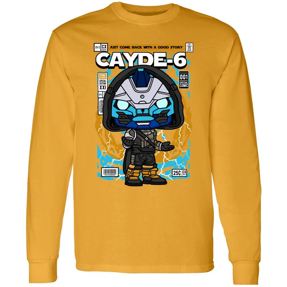 Long Sleeve T-Shirt - 84EP2FNF - Gold - 9