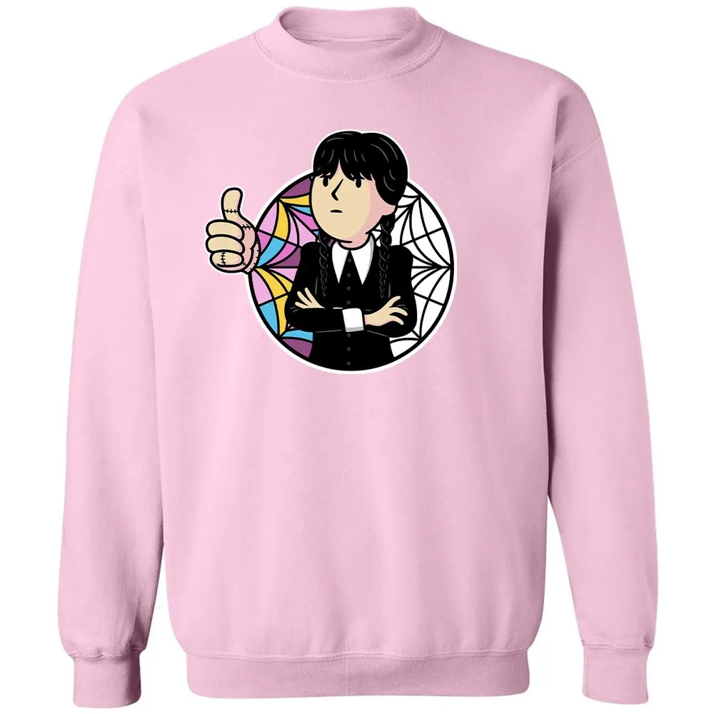 Classic Unisex Sweatshirt - QNNGE6ZD - Light Pink - 3