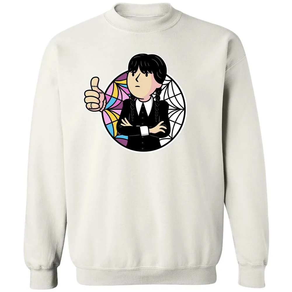 Classic Unisex Sweatshirt - QNNGE6ZD - White - 12