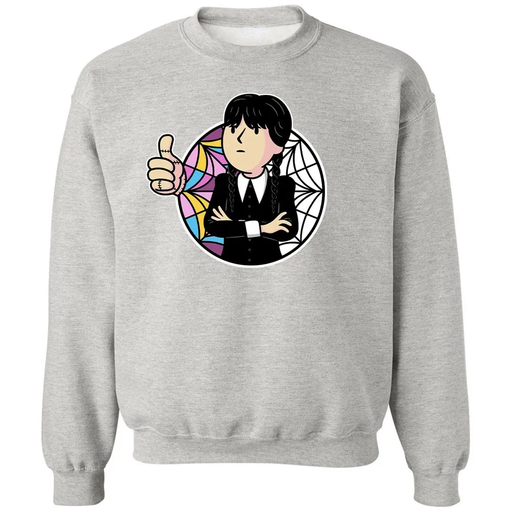Classic Unisex Sweatshirt - QNNGE6ZD - Ash - 8