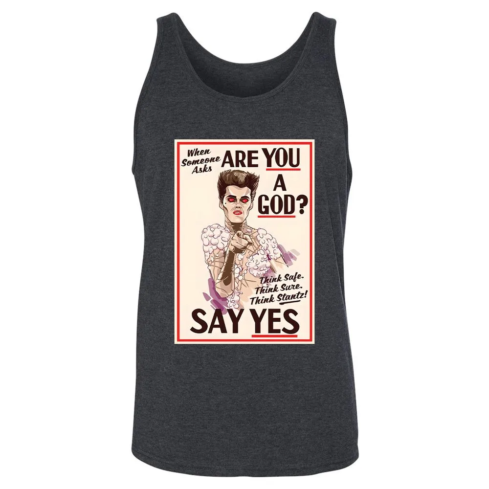 Unisex Jersey Tank - KDSMA3A2 - Dark Grey Heather - 6