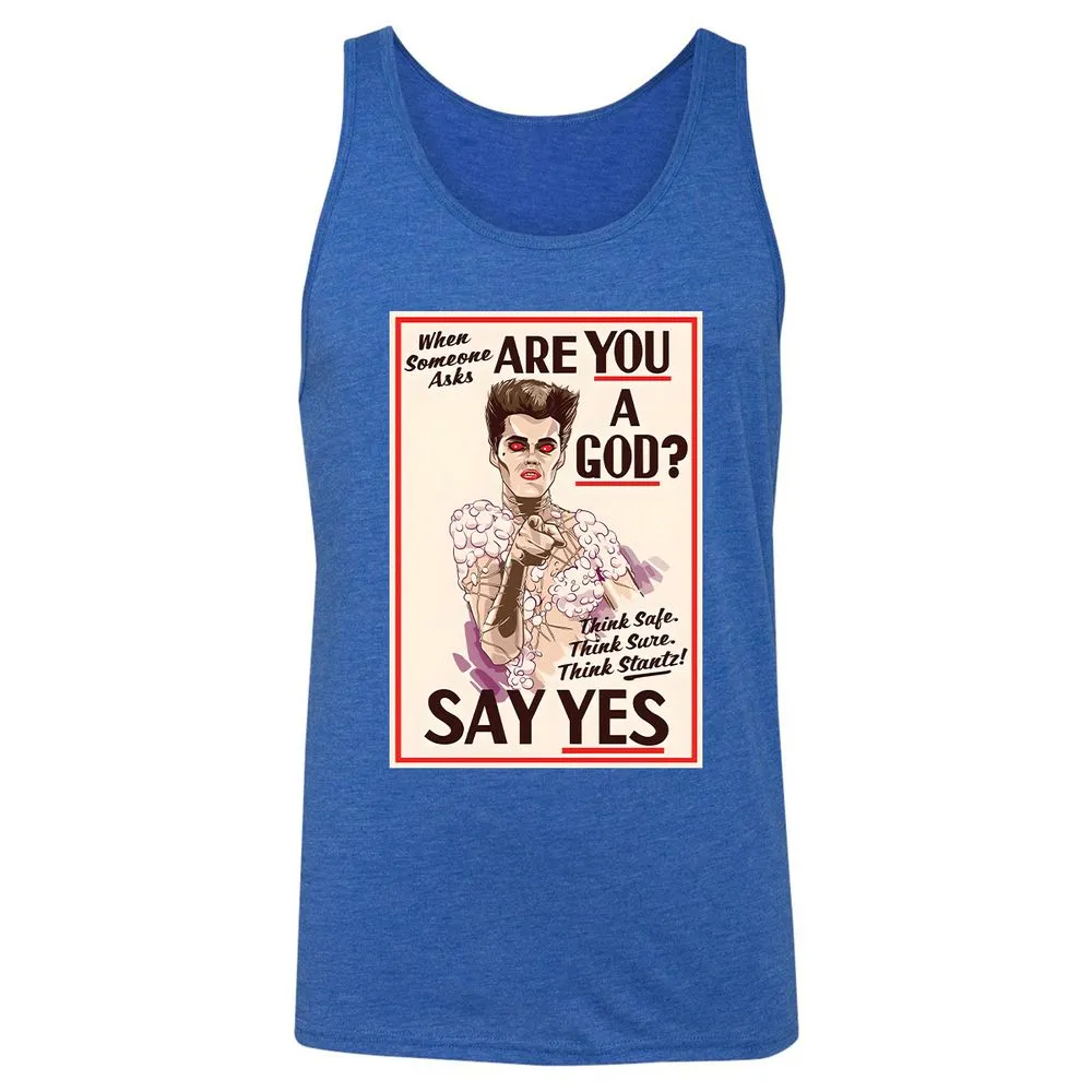 Unisex Jersey Tank - KDSMA3A2 - True Royal Triblend - 12