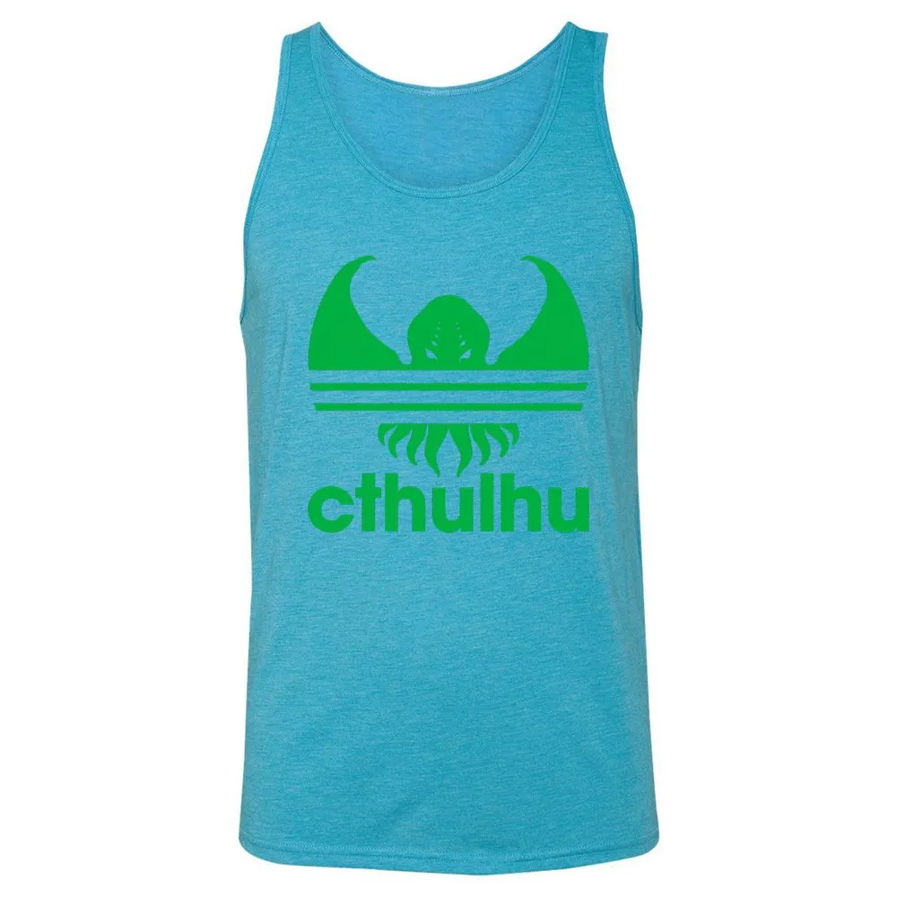 Unisex Jersey Tank - XURMCR21 - Aqua Triblend - 3
