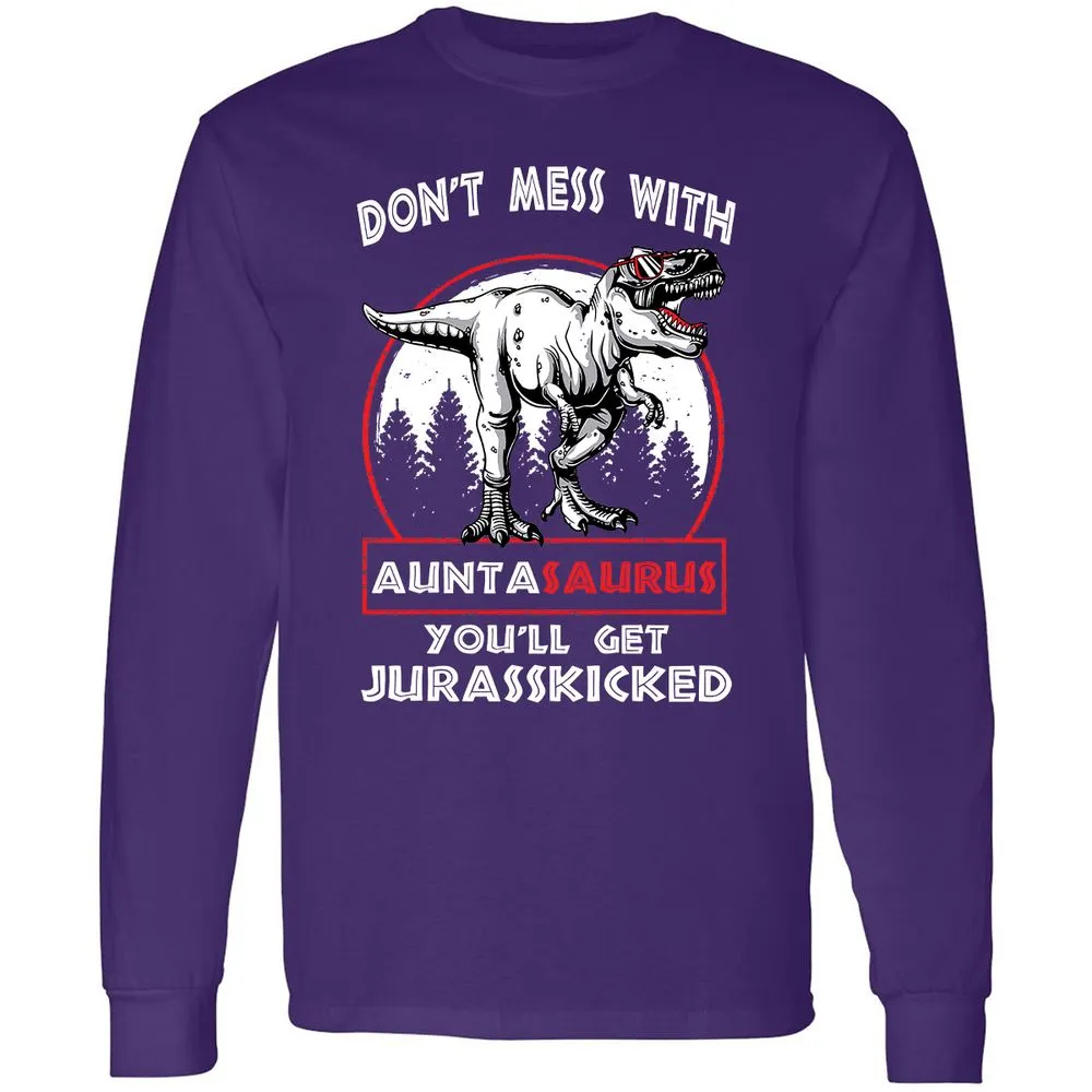 Long Sleeve T-Shirt - 3FSHT8SQ - Purple - 13