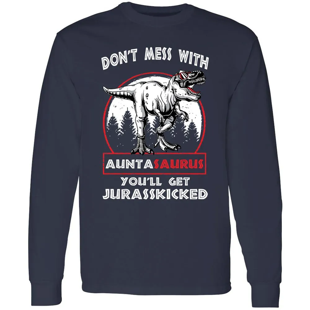 Long Sleeve T-Shirt - 3FSHT8SQ - Navy - 2