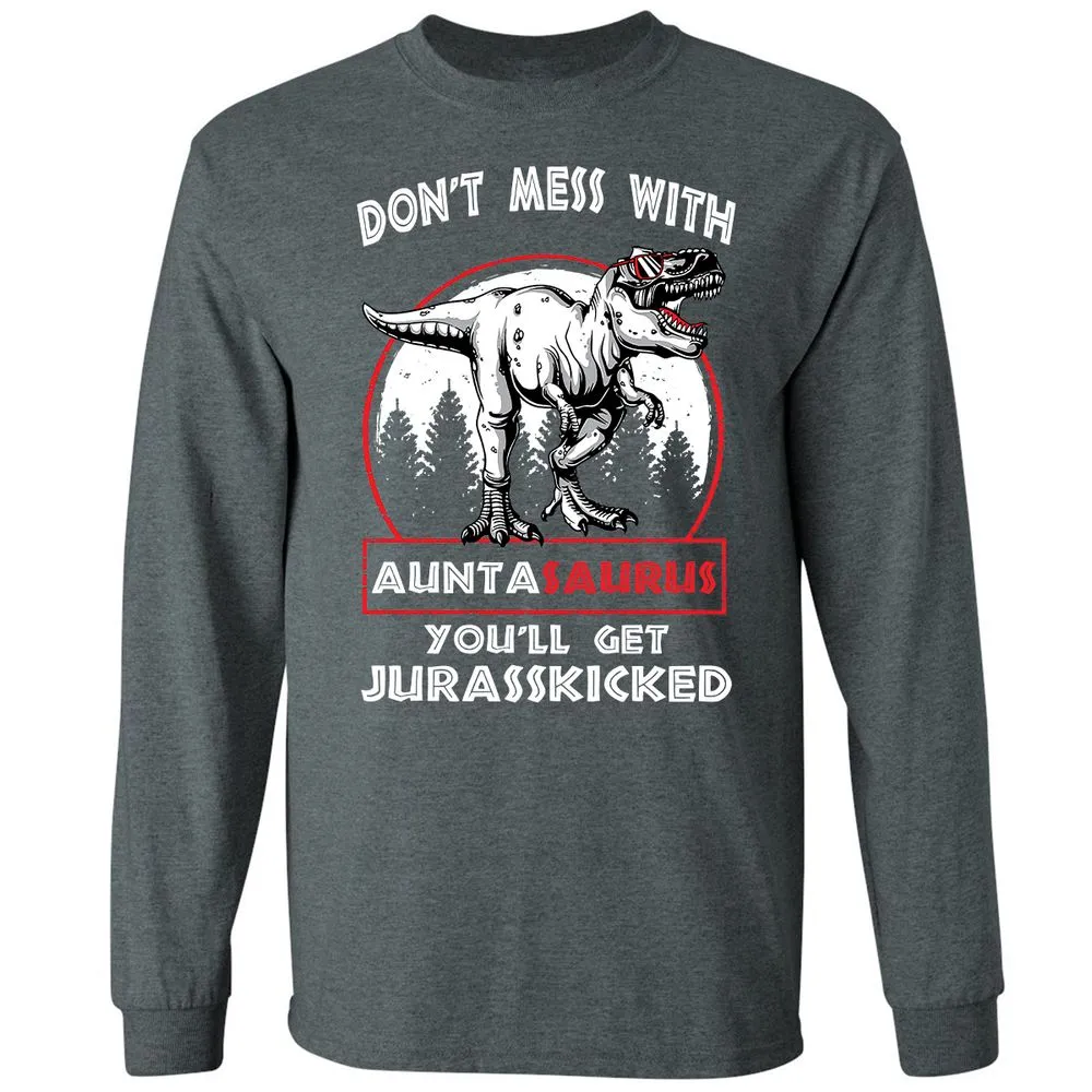Long Sleeve T-Shirt - 3FSHT8SQ - Dark Heather - 15
