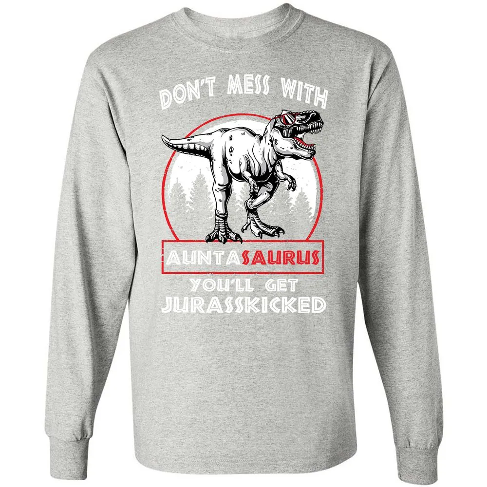 Long Sleeve T-Shirt - 3FSHT8SQ - Ash - 7