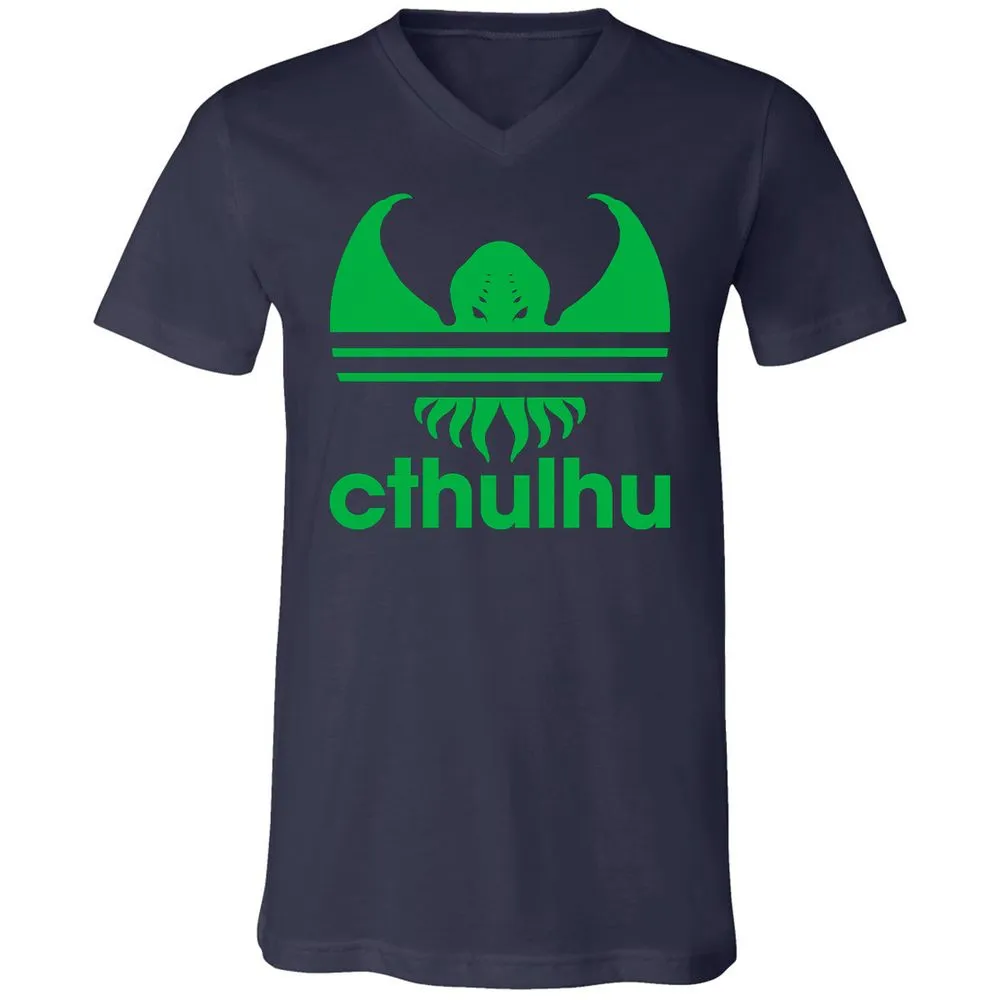 Unisex V-Neck T-Shirt - M79YEUF1 - Navy - 2