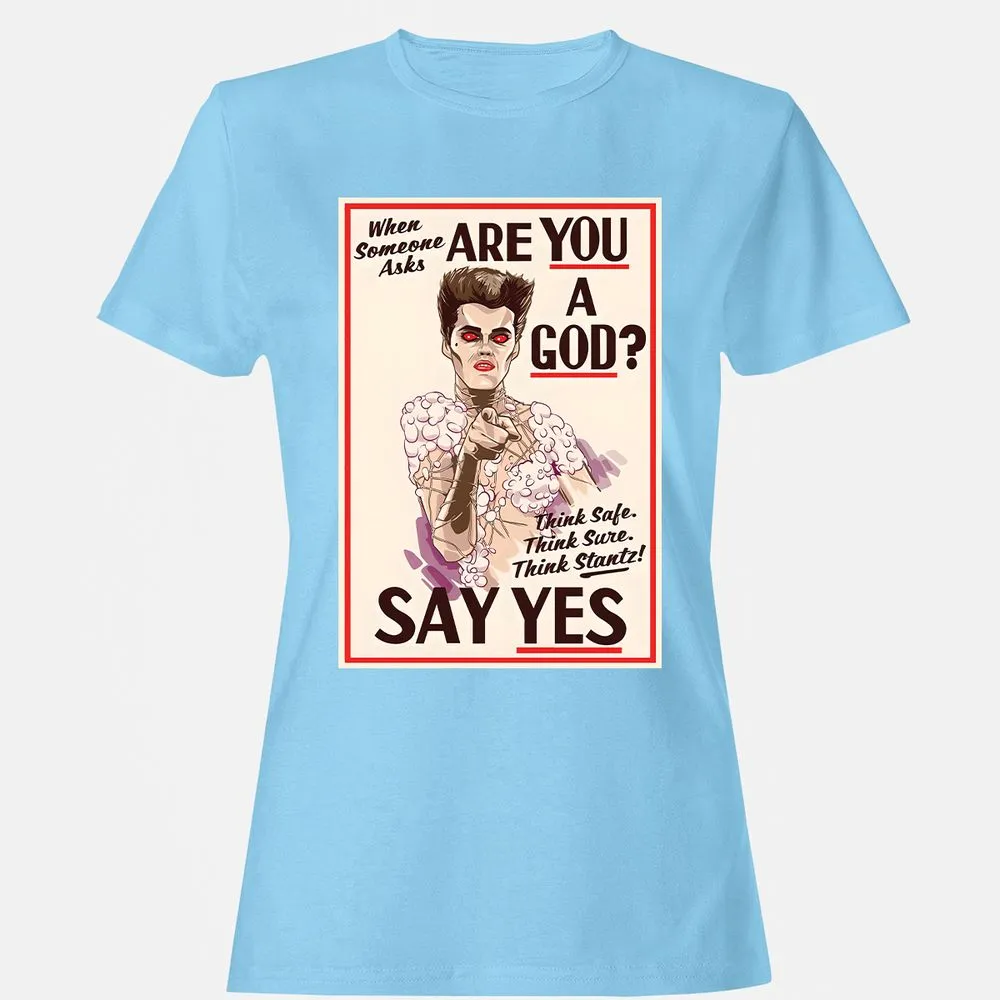 Women's T-Shirt - 3WAYQPGY - Light Blue - 8