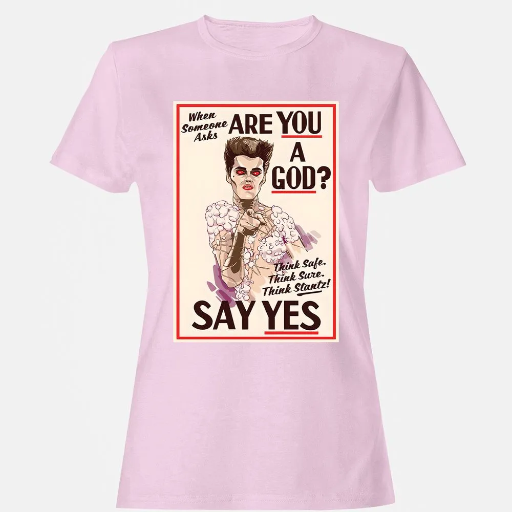 Women's T-Shirt - 3WAYQPGY - Light Pink - 9