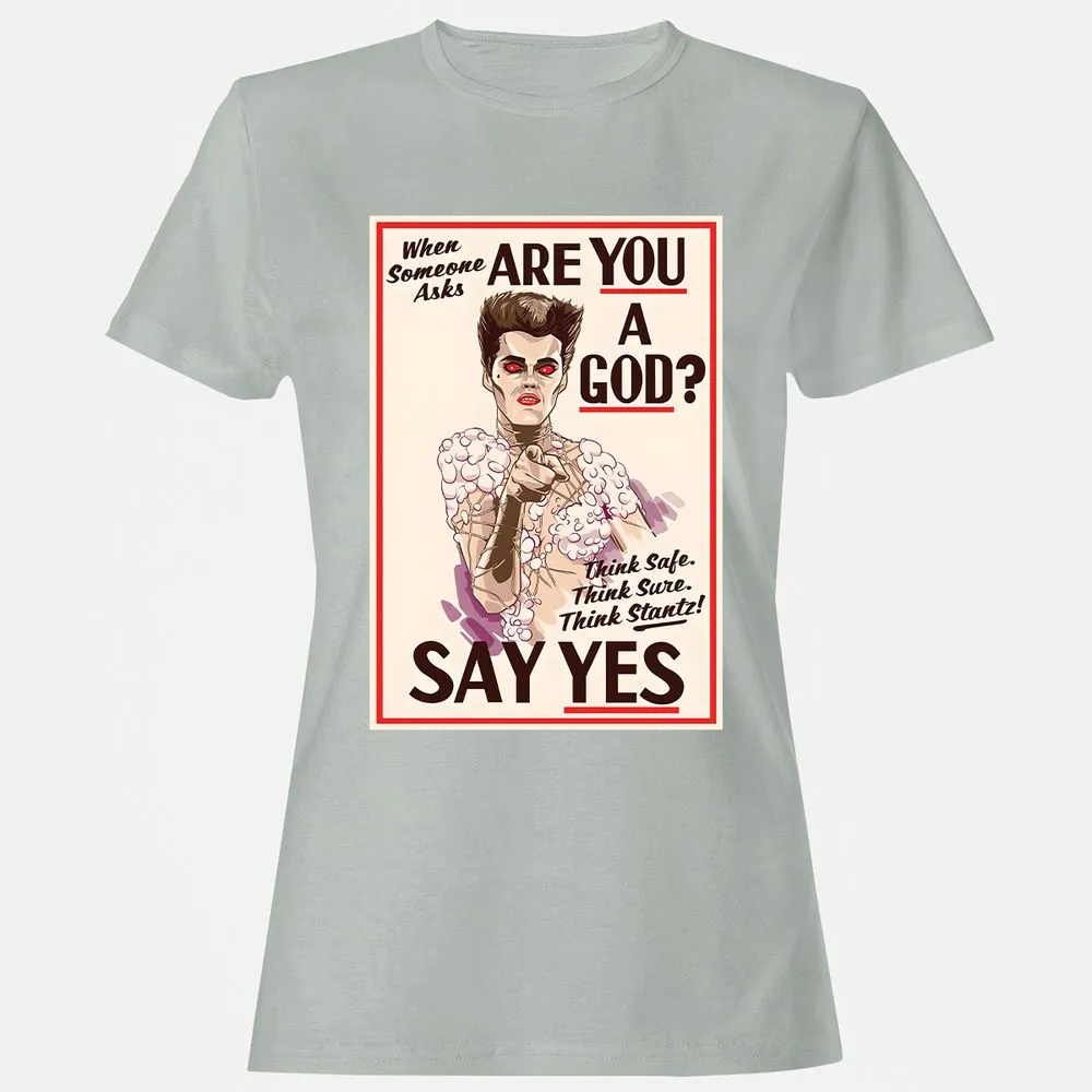 Women's T-Shirt - 3WAYQPGY - Ash - 2