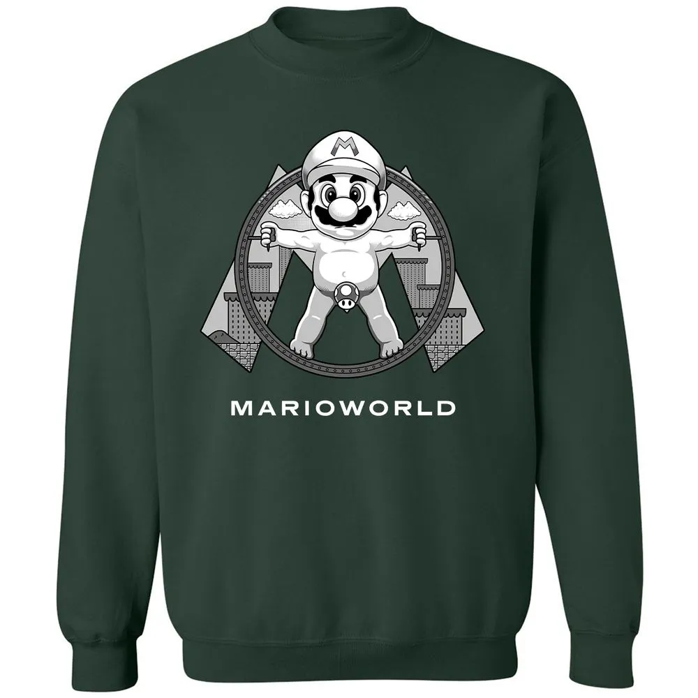 Classic Unisex Sweatshirt - 7QH9NTEG - Forest Green - 4